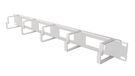 Stalflex Kabelmanagementkabelorganizer, 19 inch, 1U, staal