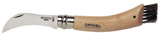 Opinel Paddenstoelen mes No. 08 - Eikenhout - Incl. kistje en etui