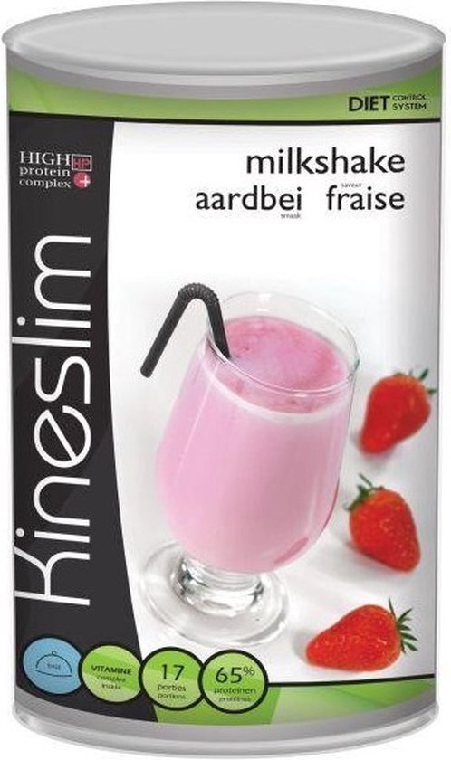 Kineslim Milkshake aardbei 400 G