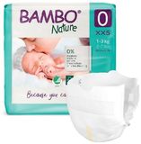 BAMBO NATURE - Babyluier - Premature - XXS - Maat 0 - 1 tot 3 kg