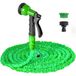 Tuyau d'arrosage extensible - flexible et étanche - 150 pi - vert