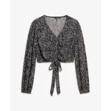 Superdry Vintage top met geknoopte voorkant Dames Tops