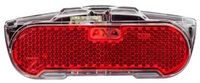 AXA Slim Steady Achterlicht – LED Fietsverlichting – Dynamo – Steady Functie – 600 m Zichtbaarheid – Zijzichtverlichting – 80 mm Montage – Rood