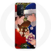 Maniacase Hoesje voor Oppo A74 Hunter x Hunter Gon Freecss en Killua Zoldyck Eerste Kerstdag Anime Manga