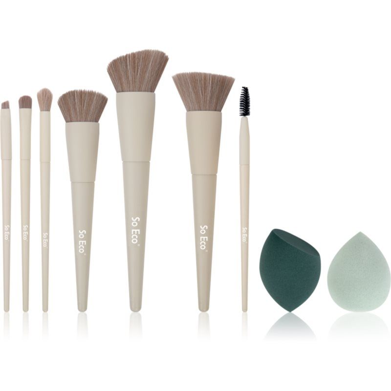 So Eco Exclusive Brush & Sponge Set