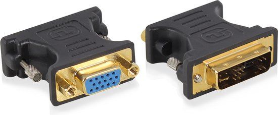 Ewent Adapter DVI-A male - VGA female EW9850 - Zwart