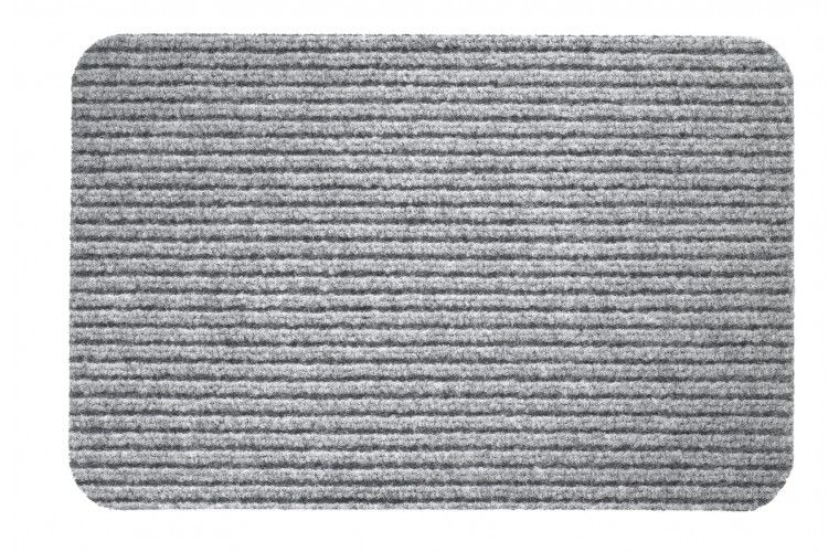 MD-Entree Deurmat - Grijs - Rechthoek - 50x50 cm - Binnen - Machinaal wasbaar