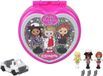 Polly Pocket Clueless Verzamelset met minifiguren, 5 thema-accessoires, waaronder auto, Cher, Dionne en Tai, JCC21