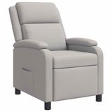 vidaXL Recliner Wolkgrijs Stof
