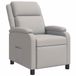 vidaXL Recliner Wolkgrijs Stof