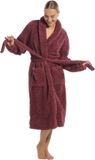 Ten Cate Basics badjas mauve voor Dames | Maat XL