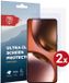 Rosso Screen Protector Geschikt voor Realme GT 7 / GT 7T | Ultra Clear Duo Pack | TPU Folie | Case Friendly Beschermfolie | 2 Stuks