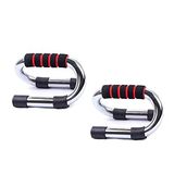 FFitness Push Up Stand Bars Unisex Volwassenen, Blauw, Eenheidsmaat
