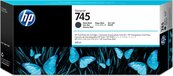 HP 745 Matte Black DesignJet Ink Cartridge - 300 ml