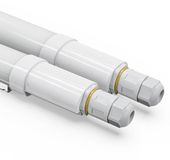 HOFTRONIC – Set van 2 R-Series Pro LED TL-armaturen 150cm – 48W 6720lm – 4000K – IP65 – Koppelbaar – IK07
