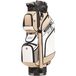 JuCad Sac de golf Quiet Line, kaki/Blanc