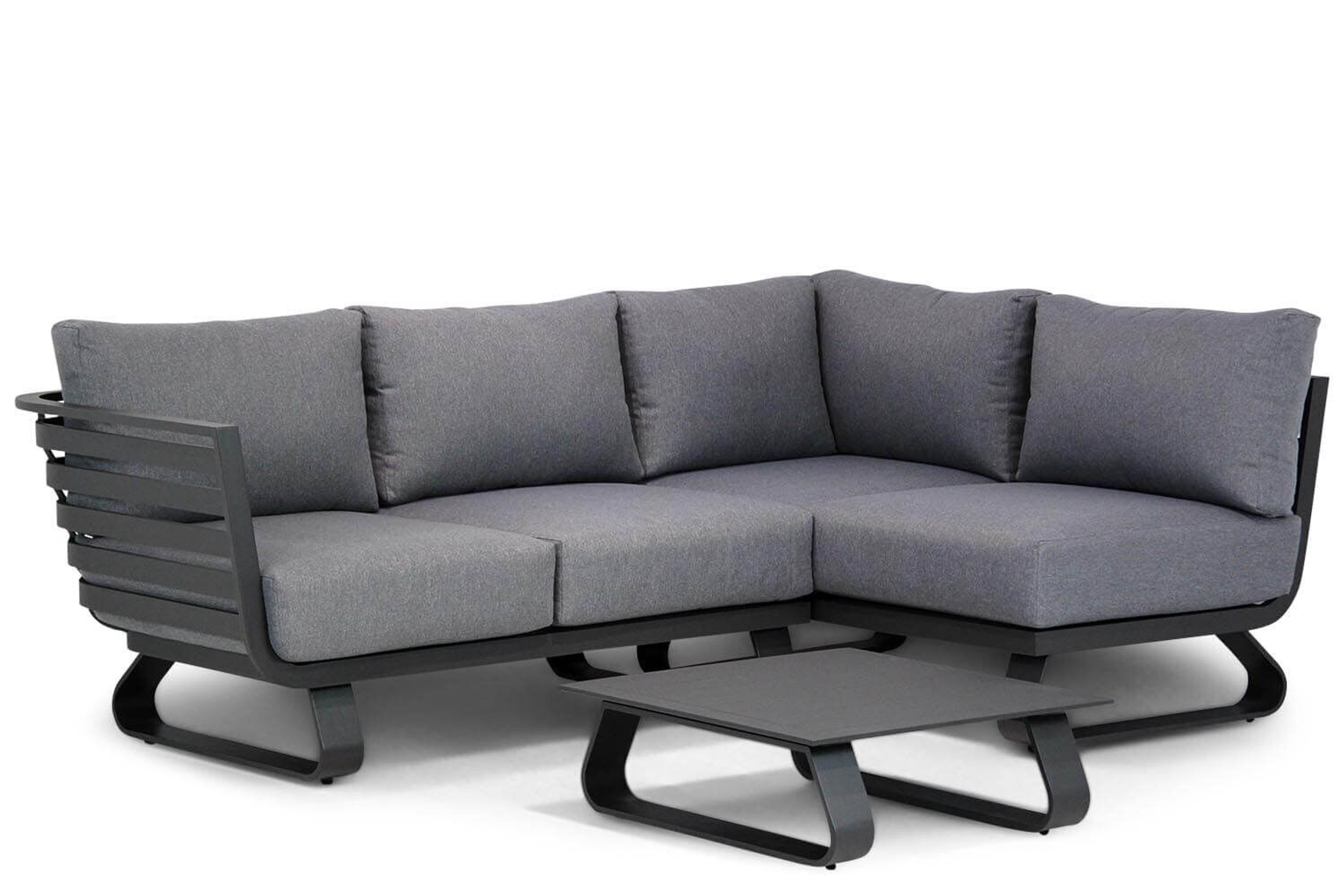 Santika Furniture Santika Sovita hoek loungeset 3-delig - Quick Dry Foam
