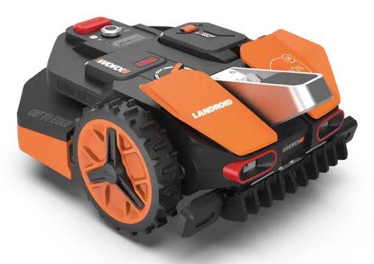 WORX Landroid Vision M600 Robotmaaier - 600 m² - Zwart, Oranje, Rood, Zilver