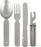 MFH Bestekset 4-delig Zilver Aluminium