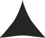 vidaXL Zonnezeil 160 g/m² 4,5x4,5x4,5 m HDPE zwart