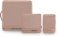 Unyqoos® Packkubussen, set de 3 – Organisateurs de valise S/M/L, rose