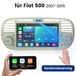 Fiat 500 (2012-2017) autoradio 7 pouces avec Carplay, Android Auto, navigation, Bluetooth, FM, commande au volant et RDS