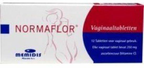 Normaflor Vaginale tabletten 12 stuks