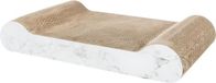 TRIXIE Griffoir Carton XXL Aspect Marbre Gris Clair 64 x 11 x 37 cm