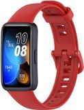 By Qubix Qubix - Siliconen bandje met gesp - Rood - geschikt voor Huawei Band 10 / 9 / 8