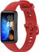 By Qubix Qubix - Siliconen bandje met gesp - Rood - geschikt voor Huawei Band 10 / 9 / 8