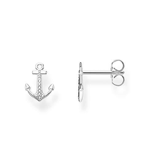 Thomas Sabo H2095-051-14 Damesoorstekers, anker, 925 sterling zilver