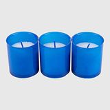 La Briantina Set van 3 grafwasdozen, blauw