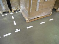 Tarifold Fr 197102-zak met 10 symbolen, zelfklevend, markeringsvorm, 200 x 50 mm, wit, 10 stuks