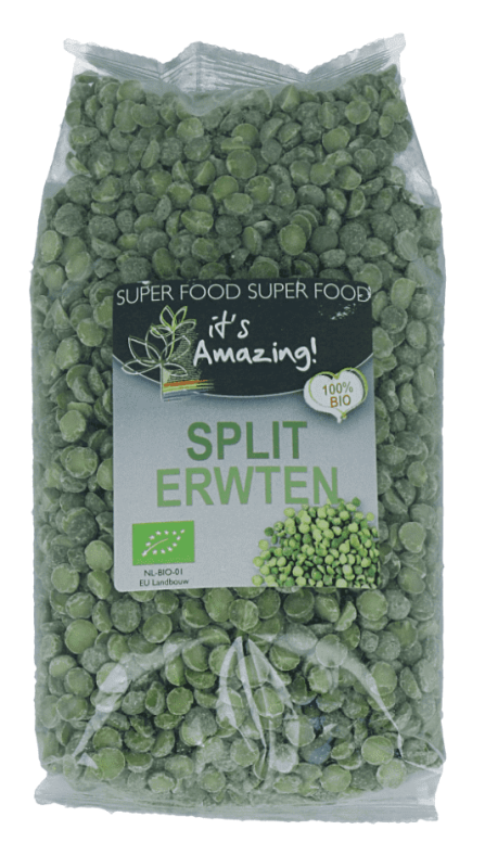 Groene spliterwten 500gr