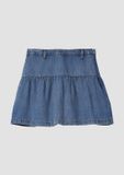 s.Oliver Blauwe Denim Rok Kindermaat 158