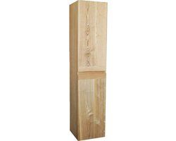 Sani Royal Kolomkast Rubio Wood 160 cm - Eikenhout - 2 Lades - Soft-close