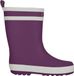 ZIGZAG Gummistiefel Unisex Paars Gestreept Natuurlijk rubber Maat 25