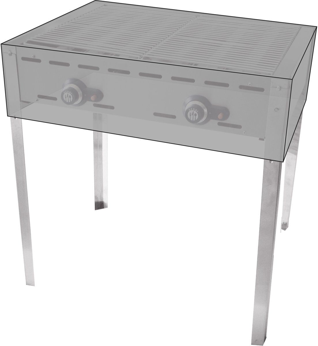 Hendi Afdekhoes voor Green Fire Kitchen Line - 8711369144947