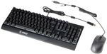 MSI Vigor GK30 Combo DE Gaming toetsenbord en GM11 Gaming Mouse (bedraad, Plunger Switch, QWERTZ lay-out, zwart, RGB)