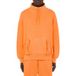 Moschino Sweatshirt en coton délavé Logo Signature Orange