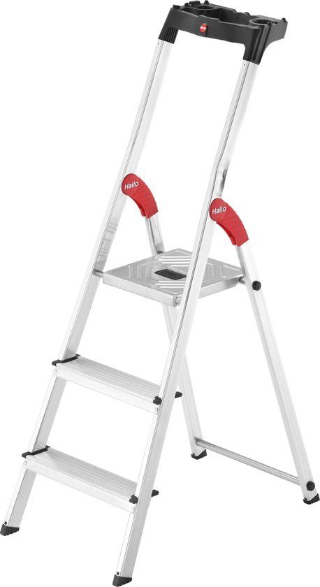 Hailo L60 StandardLine Aluminium Veiligheidsladder - 3 Treden