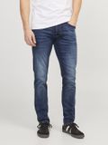 JACK&JONES Heren Jeans - JJIGLENN JJICON JJ 057 50SPS NOOS - Slim Fit - Katoen - Blauw Denim - W26 X L32