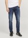 JACK&JONES Heren Jeans - JJIGLENN JJICON JJ 057 50SPS NOOS - Slim Fit - Katoen - Blauw Denim - W26 X L32