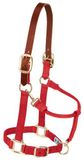 Weaver paardenhalter, nylon paardenhalter, drielaags wangontwerp, originele niet verstelbare halsters voor paarden, paardenspijker, gemiddelde grootte, zwart