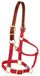 Weaver paardenhalter, nylon paardenhalter, drielaags wangontwerp, originele niet verstelbare halsters voor paarden, paardenspijker, gemiddelde grootte, zwart