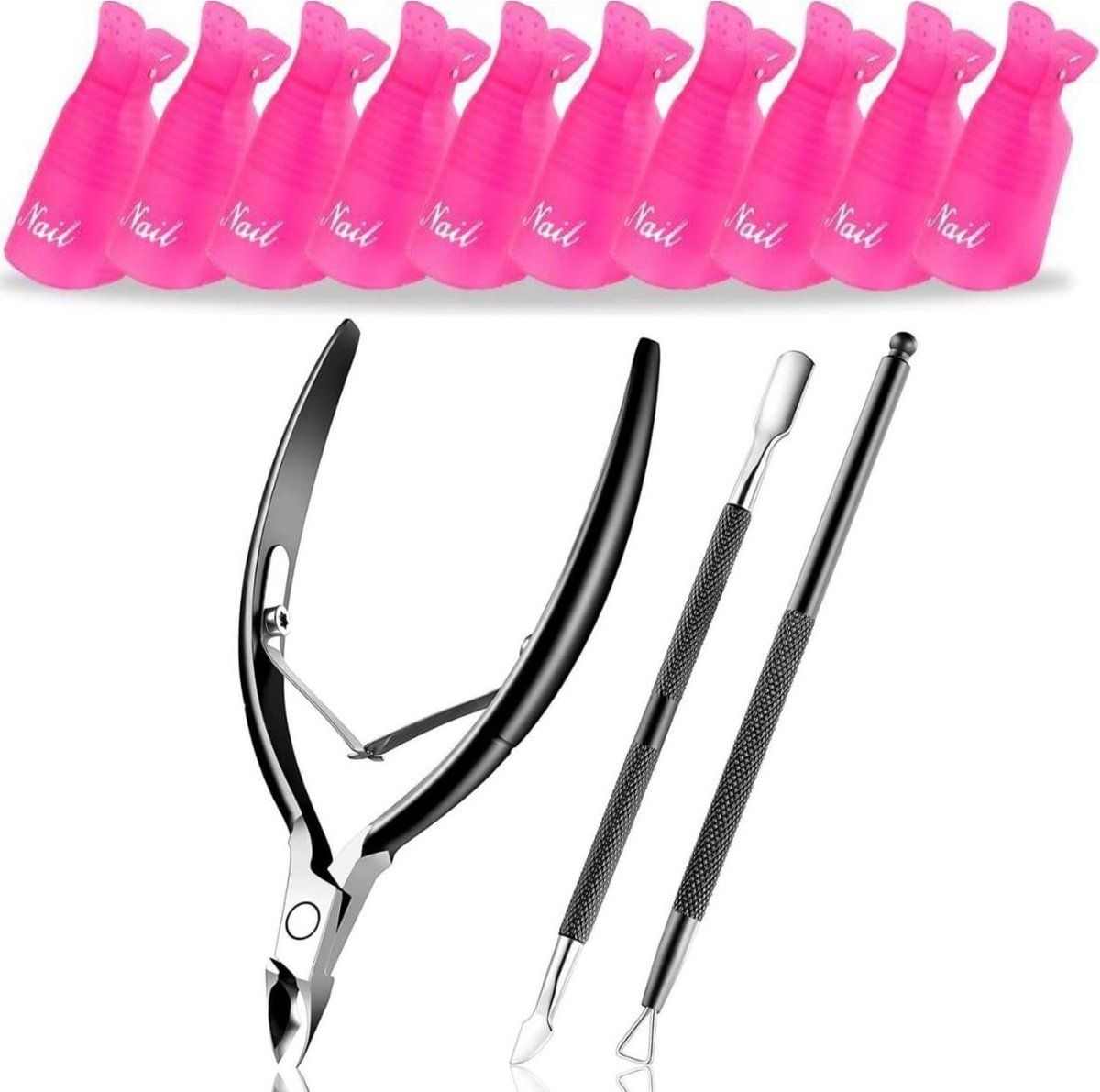 Goodbitz Manicureset met nagelclips - Gellak verwijderen - 8720618974068