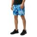 Puma Short de bain mi-long imprimé Rasterized pour homme, bleu