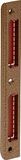 ABUS Hoeksluitplaat WSB170 met kunststof afdekking - voor kamerdeuren en woningdeuren - 170 mm x 20 mm x 8 mm - voor DIN linker- en rechterdeuren - goud