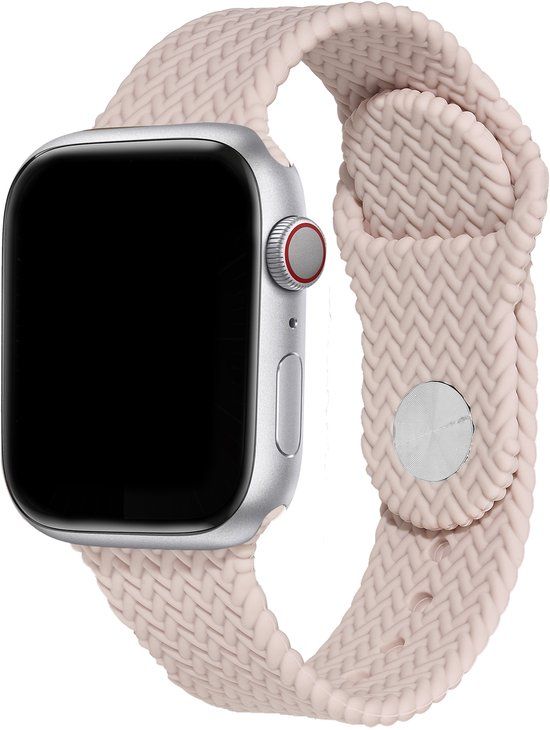 imoshion Siliconen geweven bandje voor de Apple Watch | 38/40/41/42 mm - Roze