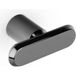 Viefe FASE-T Bouton de meuble en aluminium poli titane noir (PVD)